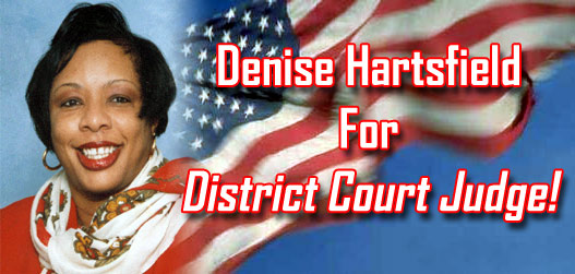 Vote for Denise Hartsfield on September 10th!